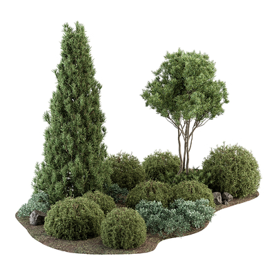 灌木景观树3d模型