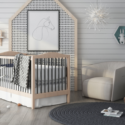 婴儿床3d模型
