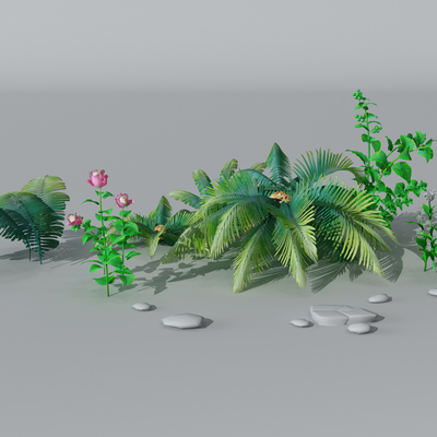 灌木3d免费模型下载