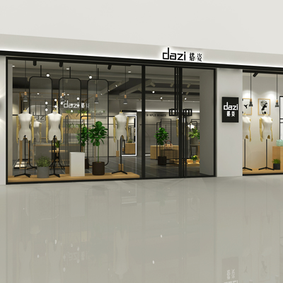 服装店3d模型