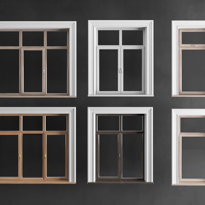 窗户窗框3d模型