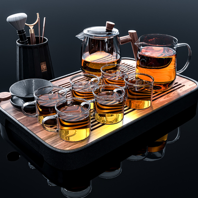 茶具用品3d模型下载