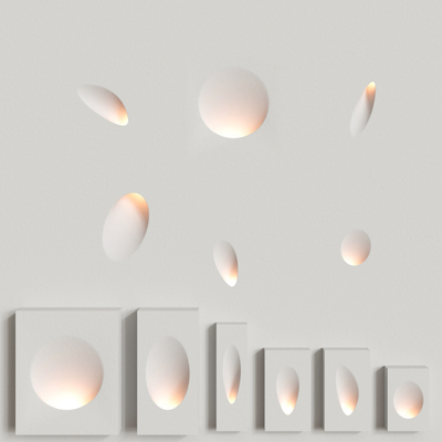 创意石膏壁灯3d模型