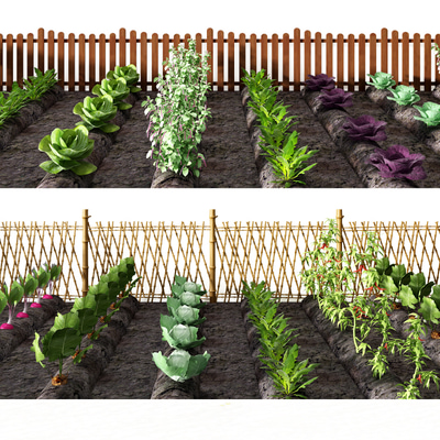 蔬菜园景观3d模型