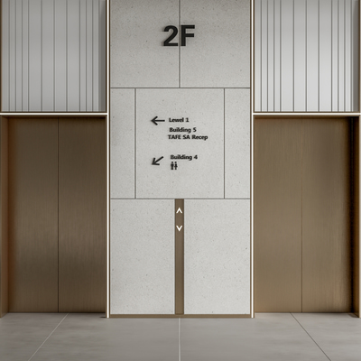 电梯厅电梯间su模型