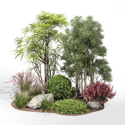 植物灌木丛3d模型