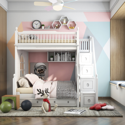 卧室儿童房3d模型下载