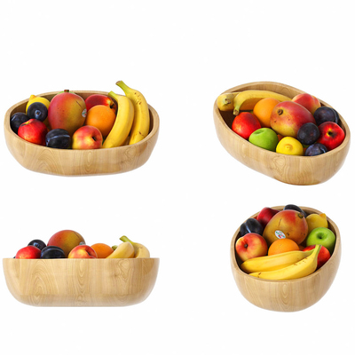 水果香蕉果盆3d模型