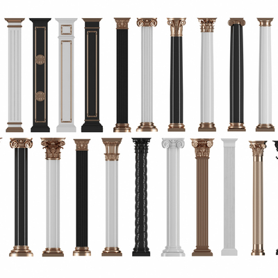 柱子罗马柱3d模型