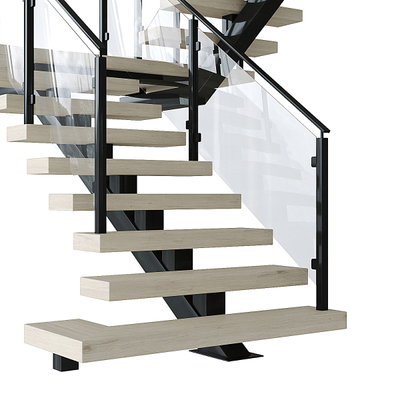 转角楼梯 悬挂楼梯3d模型下载