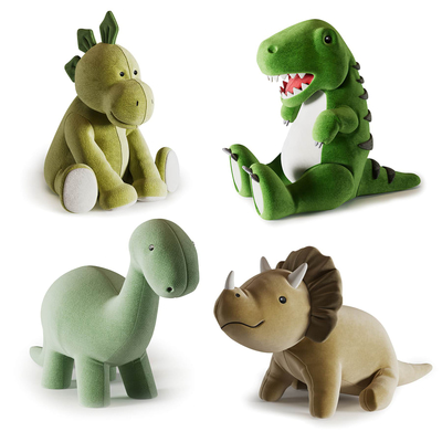 儿童恐龙玩具布偶3d模型