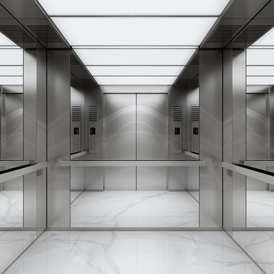 电梯轿厢3d模型