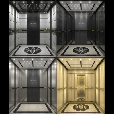 豪华电梯间3d模型