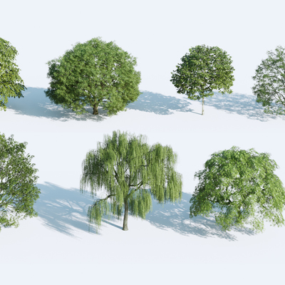 树木3d模型下载
