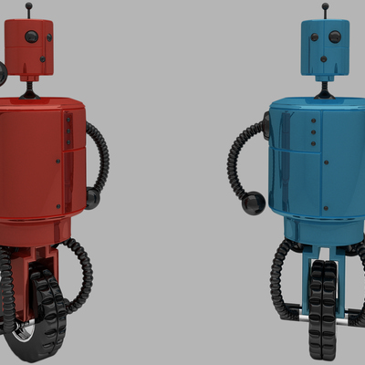 免费机器人3d模型下载